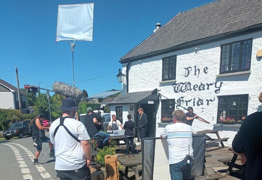 The Weary Friar Inn Pillaton Bagian luar foto